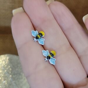 🔥LAST PAIR🔥 SWEET BEE POTTERY STUD EARRINGS